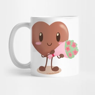 Lovely chocolates - Flower Mug